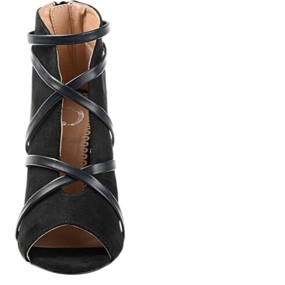 Journee Collection Women's Wide Width Samara Bootie - Picture 4 of 5